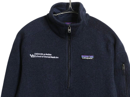 パタゴニア ベターセーター ハーフジップ レディース S 19年製 裏起毛 フリース セーター プルオーバー ジャケット ブルゾン カレッジ 刺繍