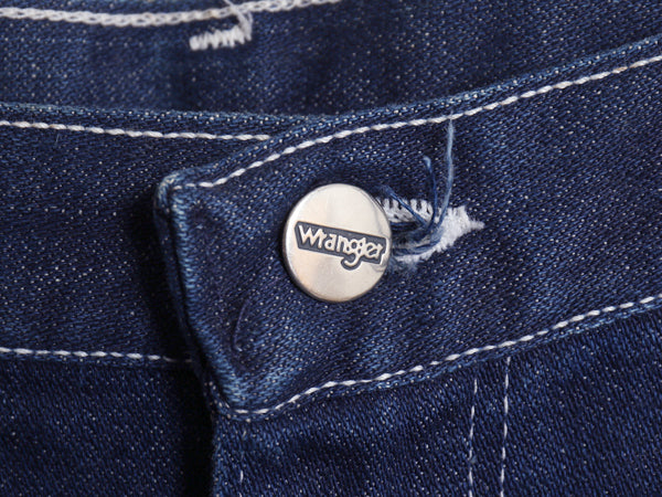 80s ★ ラングラー デニム ペインター パンツ メンズ 33 32 / 古着 ヴィンテージ ワーク ストレート ヘビーウェイト 濃紺 ボトムス タロン