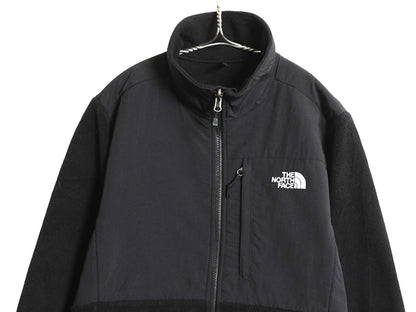 ノースフェイス デナリ ジャケット レディース L 古着 アウトドア フリース ナイロン フルジップ ジャンパー ブルゾン ハイネック ブラック