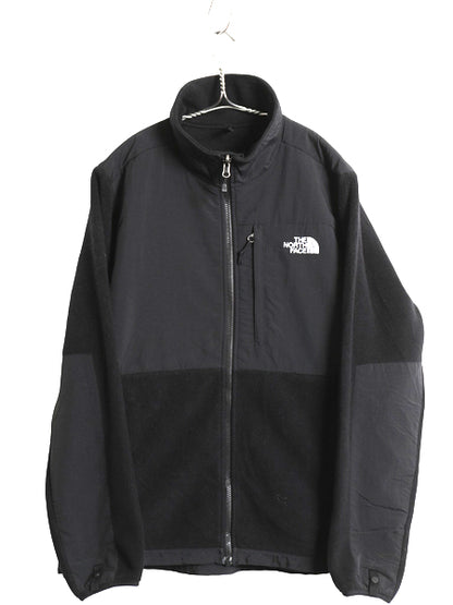 ノースフェイス デナリ ジャケット レディース L 古着 アウトドア フリース ナイロン フルジップ ジャンパー ブルゾン ハイネック ブラック