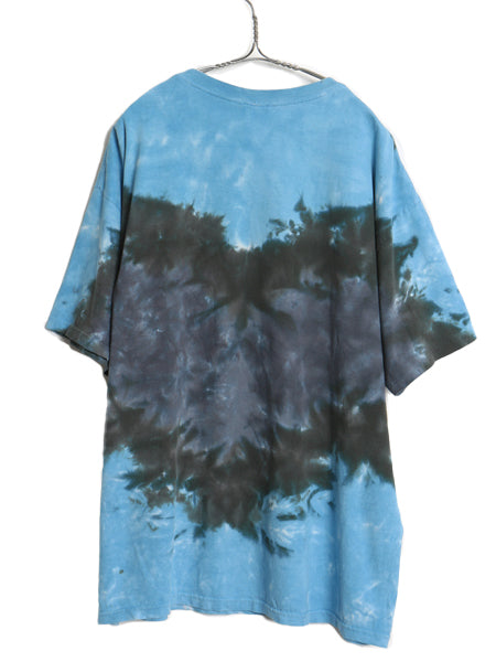 00s キッス プリント タイダイ Tシャツ メンズ XL 程/ 古着 オールド 当時物 イラスト フォト グラフィック バンド ロック 大きいサイズ 
