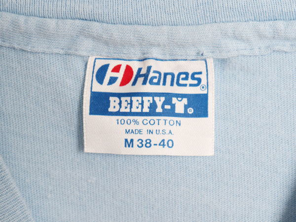 80s USA製 イラスト プリント Tシャツ メンズ M 小さめ S ヴィンテージ ホテル スーベニア グラフィック ヘビーウェイト シングルステッチ