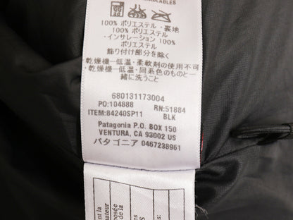 パタゴニア ナノ パフ ベスト メンズ XS / 11年製 アウトドア 中綿 ナイロン キルティング フルジップ ワンポイント 重ね着 前開き 薄手 黒