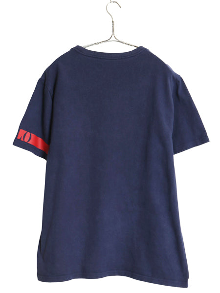 ポロ ラルフローレン 半袖 Tシャツ ボーイズ XL メンズ M 程/ カットソー ヘビーウェイト コットン 袖 プリント ワンポイント ポニー 刺繍