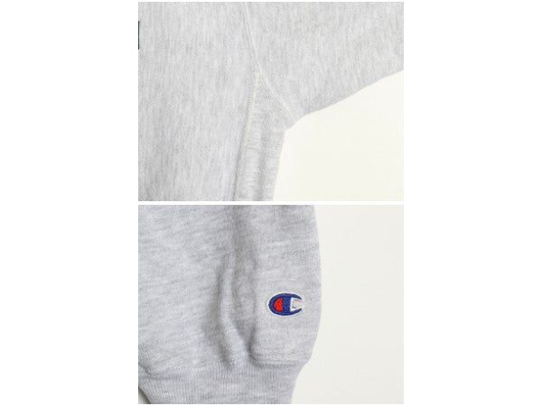 90s チャンピオン リバースウィーブ 2段 カレッジ プリント スウェット メンズ XXL / オールド トレーナー 裏起毛 大きいサイズ 目付き 灰