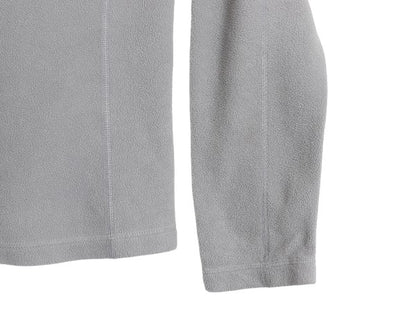 パタゴニア マイクロD ハーフジップ フリース プルオーバー レディース M / 16年製 アウトドア ロンT 長袖 Tシャツ ハイネック トップス 灰