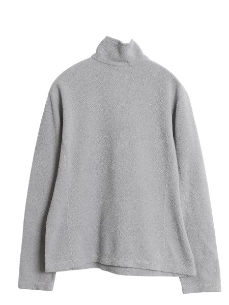 パタゴニア マイクロD ハーフジップ フリース プルオーバー レディース M / 16年製 アウトドア ロンT 長袖 Tシャツ ハイネック トップス 灰