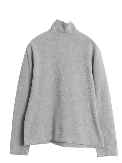パタゴニア マイクロD ハーフジップ フリース プルオーバー レディース M / 16年製 アウトドア ロンT 長袖 Tシャツ ハイネック トップス 灰