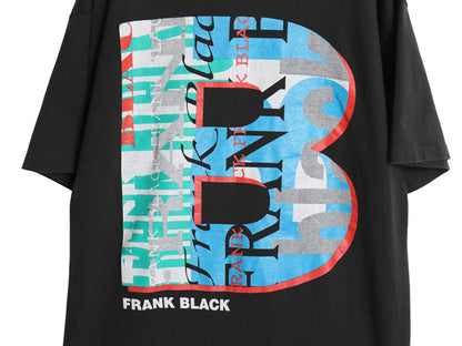 90s USA製 ★ フランクブラック イラスト プリント Tシャツ メンズ XL / オールド 当時物 ピクシーズ バンド ロック 大きいサイズ GIANT 黒
