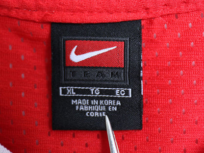 00s ブルズ メッシュ タンクトップ メンズ XL / オールド NBA オフィシャル ナイキ マイケル ジョーダン ユニフォーム 重ね着 大きいサイズ