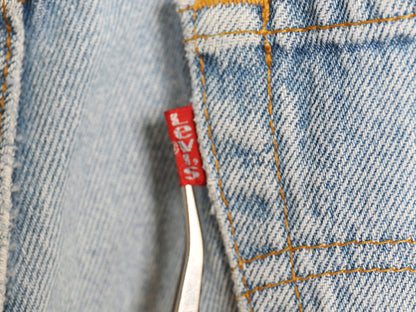 90s USA製 リーバイス 501 デニム パンツ メンズ 34 30 オールド ジーンズ ジーパン ストレート ボタンフライ アタリ ヒゲ ダメージ 赤タブ