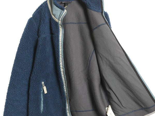 パタゴニア クラシック レトロX ジャケット レディース S / 古着 18年製 ボア パイル フリース フルジップ ハイネック ブルゾン アウトドア