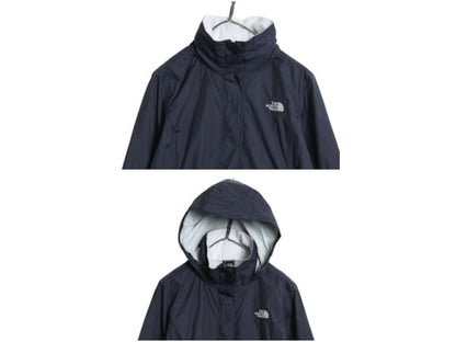 US企画 ノースフェイス DRYVENT マウンテンパーカー ジャケット レディース M / 古着 フルジップ ナイロン ジャンパー マンパ 収納 フード