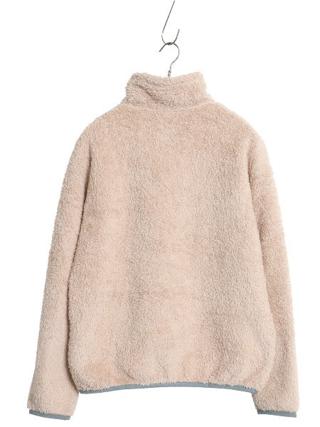 US企画 パタゴニア ロスガトス ハーフジップ レディース S / 22年製 ハイ パイル フリース ジャケット プルオーバー ブルゾン ハイネック