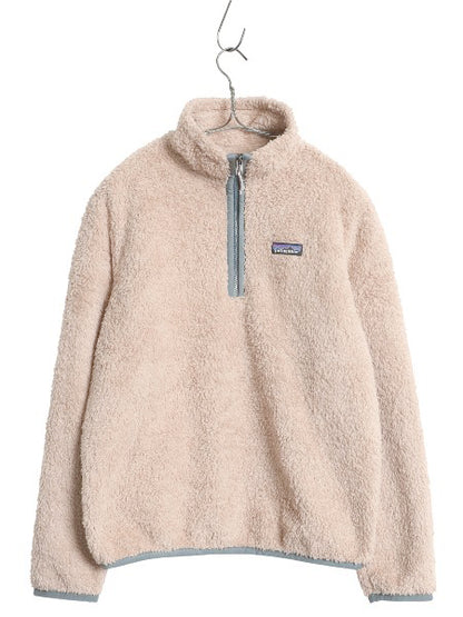US企画 パタゴニア ロスガトス ハーフジップ レディース S / 22年製 ハイ パイル フリース ジャケット プルオーバー ブルゾン ハイネック
