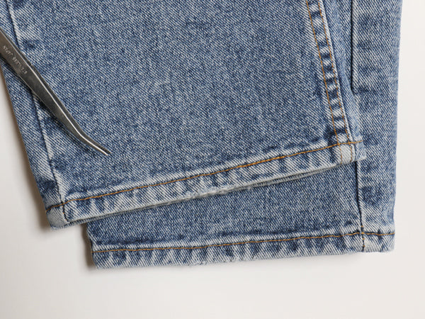 90s USA製 リーバイス 554 デニム パンツ メンズ 34 32 / オールド ルーズ テーパード  ジーンズ ジーパン ヒゲ アタリ ボトムス 5ポケット
