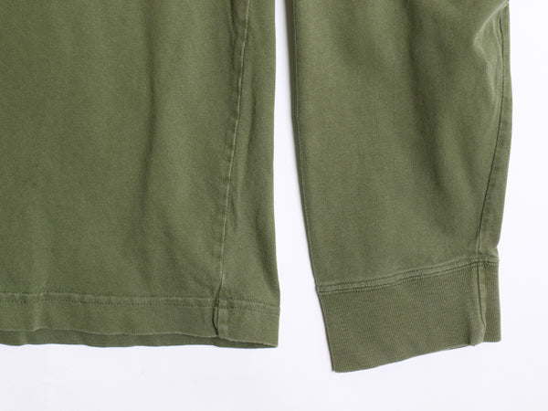 90s 00s Abercrombie&Fitch プリント 長袖 Tシャツ メンズ XL / オールド ヘビーウェイト カットソー ロングスリーブ カーキ 大きいサイズ