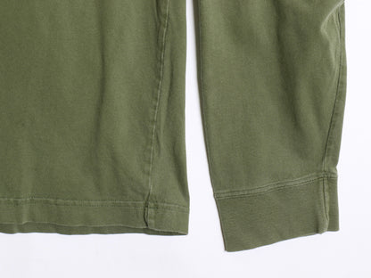 90s 00s Abercrombie&Fitch プリント 長袖 Tシャツ メンズ XL / オールド ヘビーウェイト カットソー ロングスリーブ カーキ 大きいサイズ