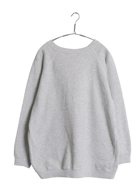 80s 90s USA製 ヘインズ 無地 スウェット メンズ レディース XXL オールド ヴィンテージ トレーナー ソリッド 裏起毛 大きいサイズ グレー