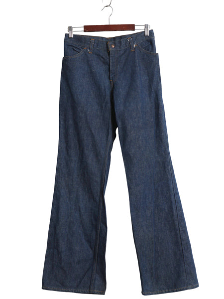70s USA製 リーバイス ビッグE フレア デニム パンツ レディース M 程/ メンズ W31 ヴィンテージ インディゴ ベルボトム ジーンズ ジーパン