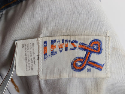 70s USA製 リーバイス ビッグE フレア デニム パンツ レディース M 程/ メンズ W31 ヴィンテージ インディゴ ベルボトム ジーンズ ジーパン