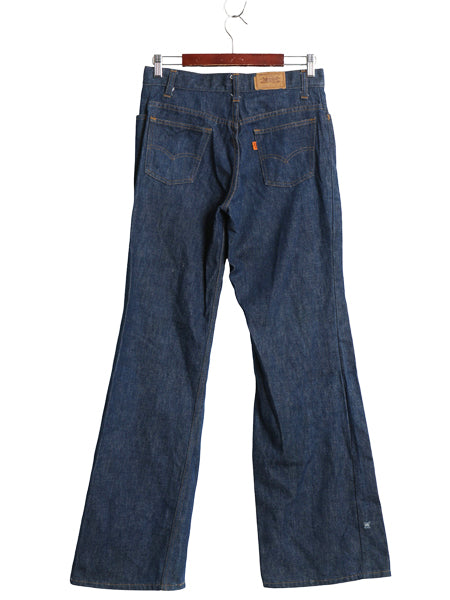 70s USA製 リーバイス ビッグE フレア デニム パンツ レディース M 程/ メンズ W31 ヴィンテージ インディゴ ベルボトム ジーンズ ジーパン
