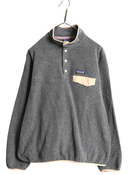 パタゴニア ライトウェイト シンチラ スナップT レディース L 18年製 フリース プルオーバー ジャケット ブルゾン アウトドア ジャンパー