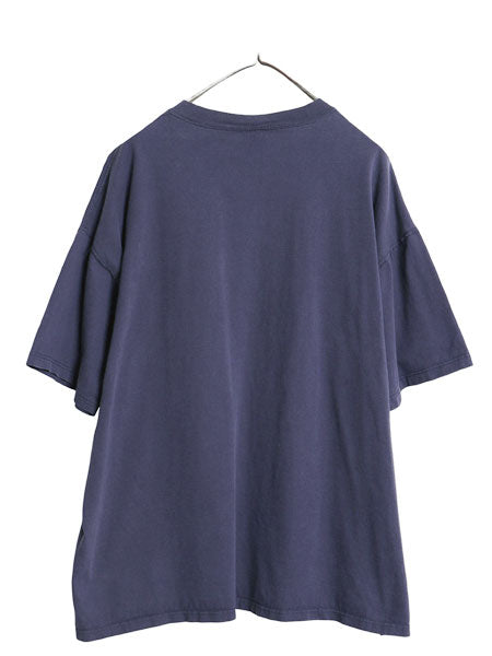 90s USA製 ラッセル 無地 ポケット付き 半袖 Tシャツ メンズ XL / オールド ヘビーウェイト 無地T ポケT ブランク カットソー 大きいサイズ