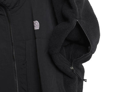 ノースフェイス デナリ ジャケット メンズ M / アウトドア フリース ナイロン ブルゾン ハイネック フルジップ アウター ブラック シンプル