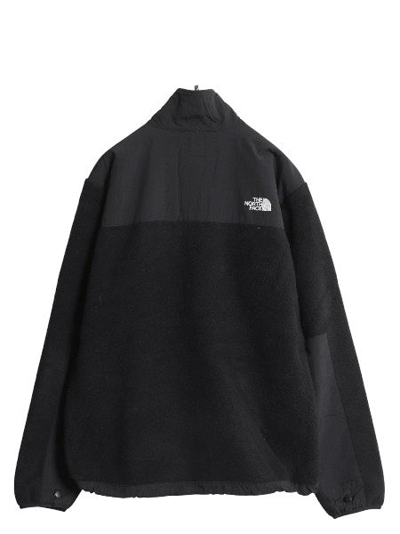 ノースフェイス デナリ ジャケット メンズ M / アウトドア フリース ナイロン ブルゾン ハイネック フルジップ アウター ブラック シンプル