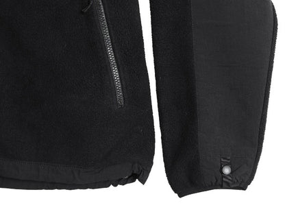 ノースフェイス デナリ ジャケット メンズ M / アウトドア フリース ナイロン ブルゾン ハイネック フルジップ アウター ブラック シンプル