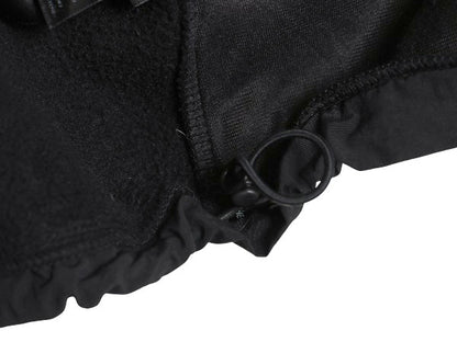 ノースフェイス デナリ ジャケット メンズ M / アウトドア フリース ナイロン ブルゾン ハイネック フルジップ アウター ブラック シンプル