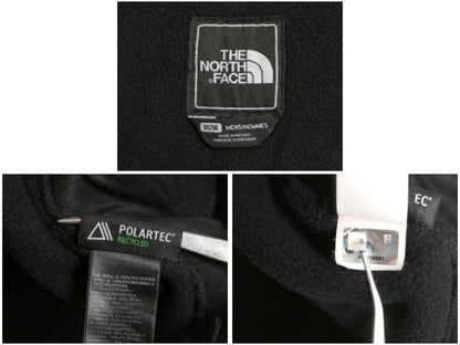 ノースフェイス デナリ ジャケット メンズ M / アウトドア フリース ナイロン ブルゾン ハイネック フルジップ アウター ブラック シンプル