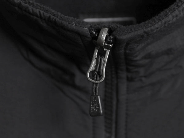 ノースフェイス デナリ ジャケット メンズ M / アウトドア フリース ナイロン ブルゾン ハイネック フルジップ アウター ブラック シンプル