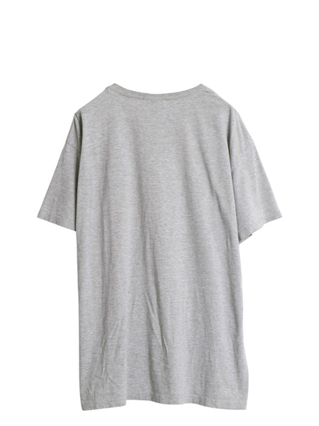 90s ポロベア ポロスポーツ ラルフローレン プリント 半袖 Tシャツ メンズ L オールド キャラクター コットン カットソー クルーネック 灰