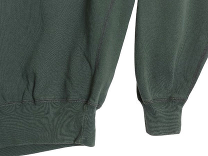 90s ポロ ラルフローレン スウェット メンズ XL / オールド クルーネック 裏起毛 トレーナー ワンポイント 大きいサイズ シンプル グリーン