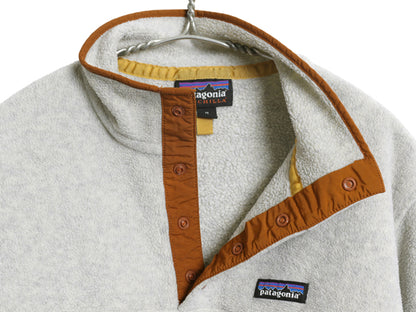 パタゴニア ライトウェイト シンチラ スナップT レディース M / 20年製 フリース プルオーバー ジャケット ブルゾン アウトドア ジャンパー