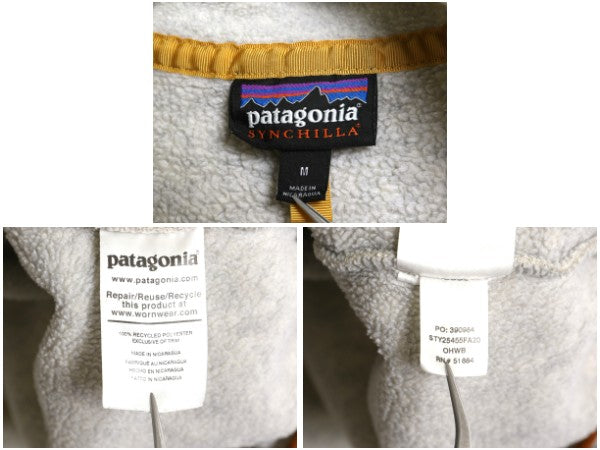 パタゴニア ライトウェイト シンチラ スナップT レディース M / 20年製 フリース プルオーバー ジャケット ブルゾン アウトドア ジャンパー