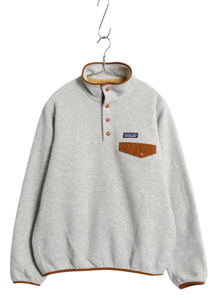 パタゴニア ライトウェイト シンチラ スナップT レディース M / 20年製 フリース プルオーバー ジャケット ブルゾン アウトドア ジャンパー