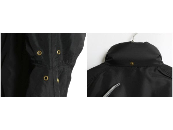 60s USA製 ★ ALP SPORT ダウン スキー ジャケット メンズ M / ヴィンテージ ALPINE DESIGNS アウトドア ハーフ コート ベルト付き 黒 無地
