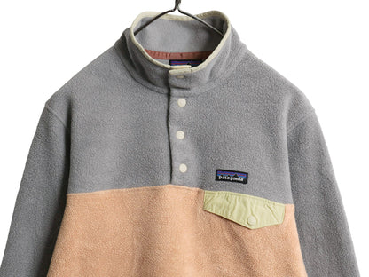 パタゴニア ライトウェイト シンチラ スナップT レディース M / 19年製 フリース プルオーバー ジャケット アウトドア ジャンパー ブルゾン