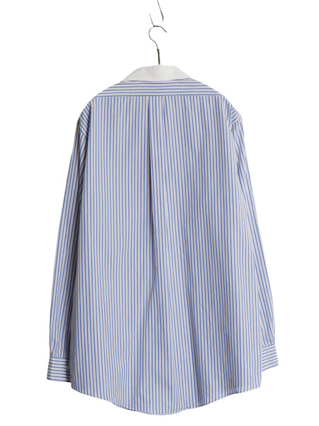 ブルックスブラザーズ ストライプ 長袖 クレリック シャツ メンズ M / TRADITIONAL FIT コットン ドレス ノーアイロン ワイシャツ ビジネス