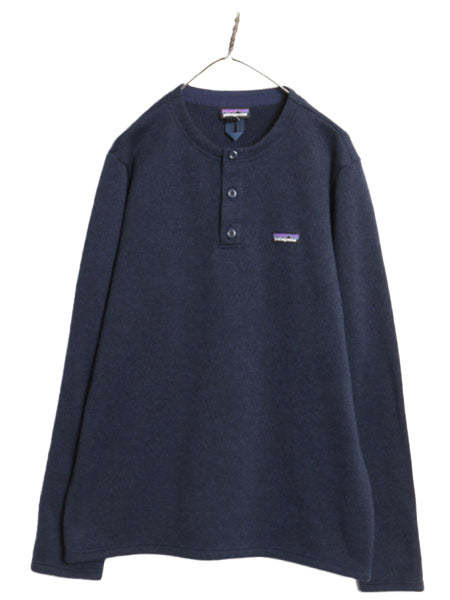 パタゴニア ベターセーター ヘンリーネック プルオーバー メンズ XL 19年製 アウトドア フリース 裏起毛 カットソー 大きいサイズ ネイビー