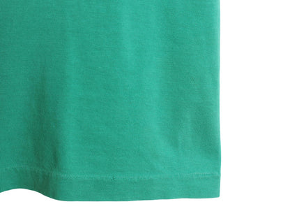 80s オールド ギャップ ポケット付き 無地 半袖 Tシャツ メンズ S 程 / ヴィンテージ シングルステッチ ポケT 耳付き ブランク ターコイズ