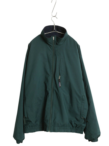90s ★ パタゴニア ニューマティック ジャケット メンズ XXL オールド 97年製 アウトドア フルジップ ナイロン ジャンパー 大きいサイズ 緑