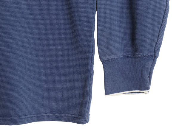 ポロ ラルフローレン 長袖 サーマル Tシャツ メンズ XL ロンT Vネック ワッフル カットソー ワンポイント ポニー ストレッチ 大きいサイズ