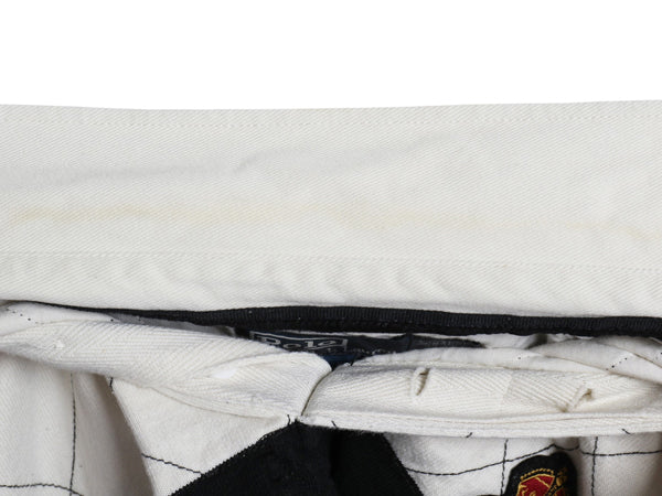 90s ポロ ラルフローレン ボーダー 長袖 ラガーシャツ メンズ M オールド ラグビー 長袖シャツ ポロシャツ カットソー ナンバリング 黒 白