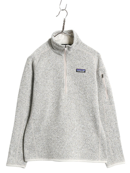 パタゴニア ベターセーター ハーフジップ レディース M / 19年製 アウトドア 裏起毛 フリース セーター プルオーバー ジャケット ブルゾン