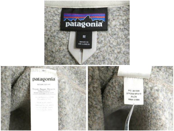パタゴニア ベターセーター ハーフジップ レディース M / 19年製 アウトドア 裏起毛 フリース セーター プルオーバー ジャケット ブルゾン