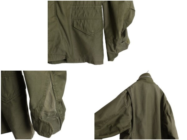 60s ★ 米軍実物 US ARMY M-65 1st フィールド ジャケット MEDIUM 程/ 古着 ヴィンテージ ミリタリー アーミー エポレット無し アルミ 軍物